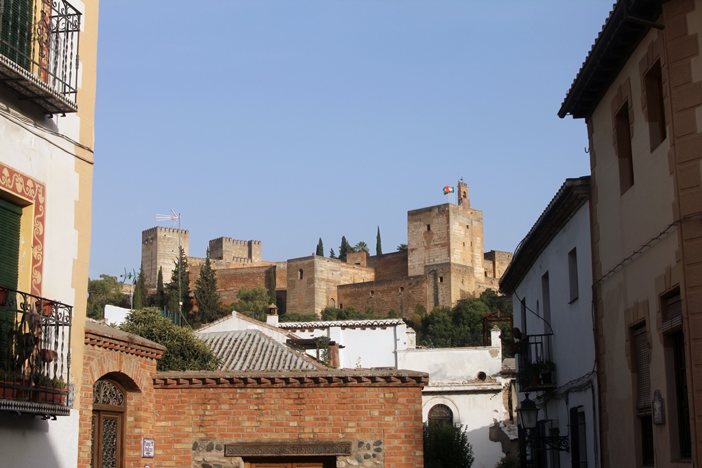 Alcazaba from Albaicín